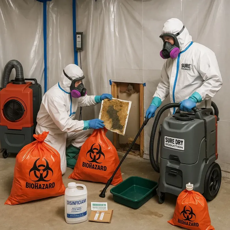 Contaminated Water Handling Protocols process in Pinewood, FL