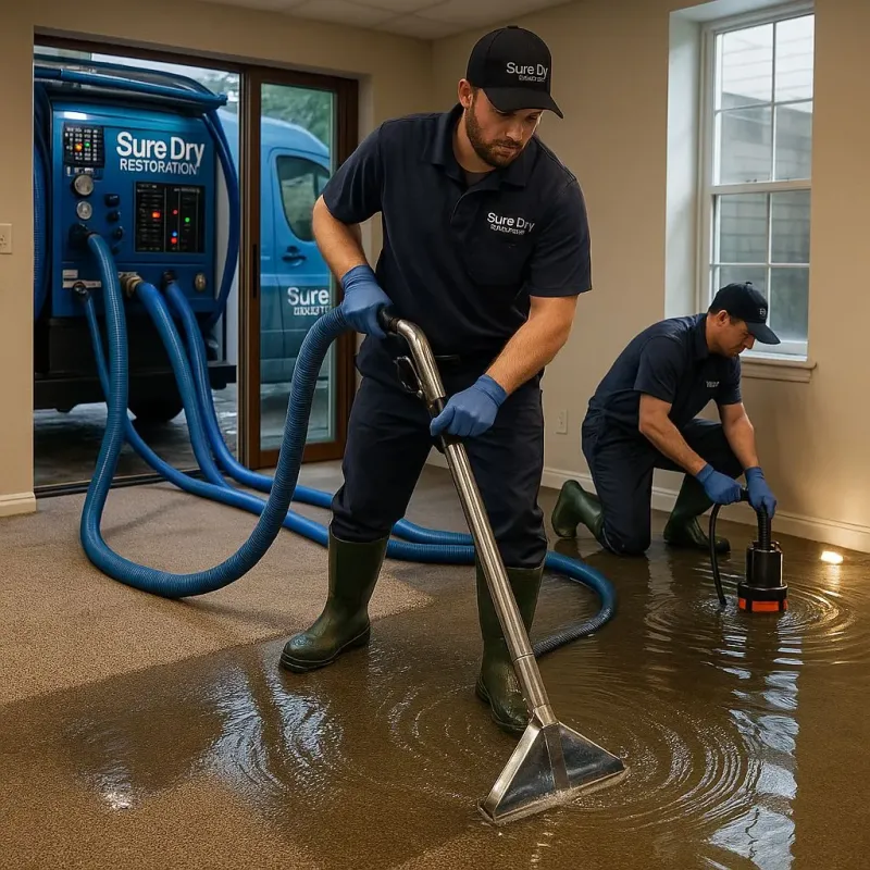 Water Extraction and Removal process in Pinewood, FL
